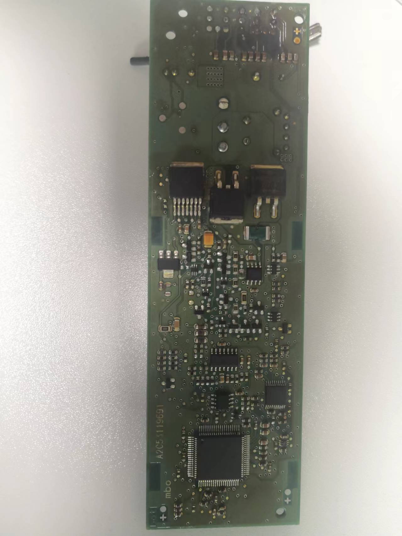 汽车手刹模块线路板芯片解密案例